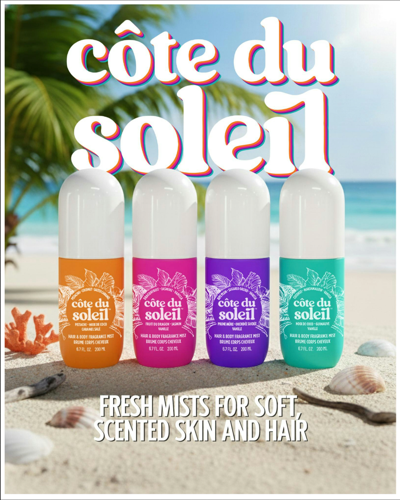 Côte du Soleil Dragon Fruit Body Mist
