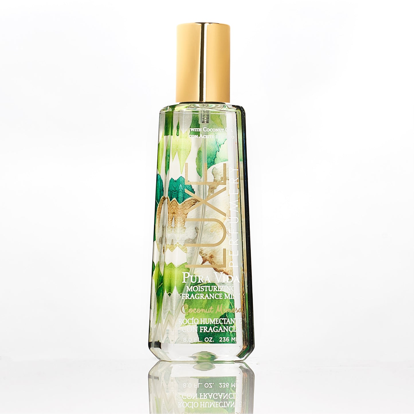 Luxe Perfumery Moisturizing Pura Vida Coconut Mimosa Fragrance Mist