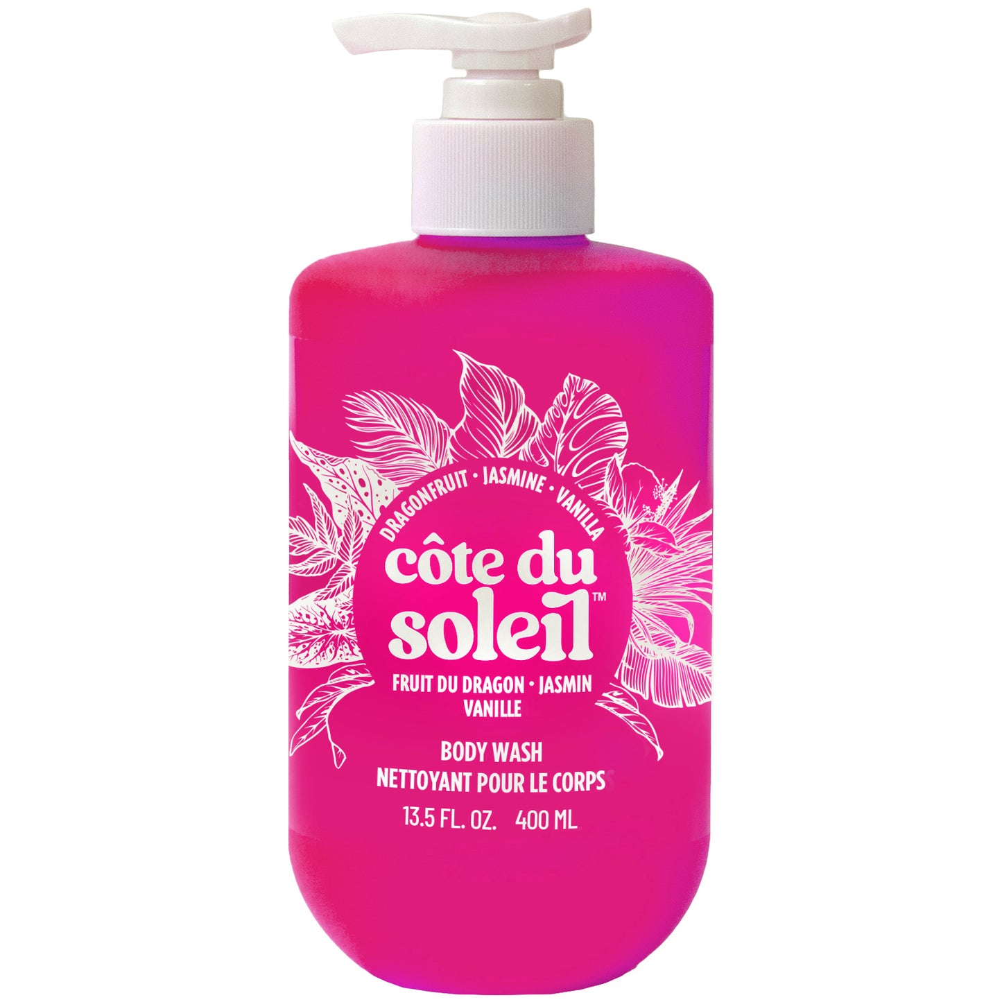 Gel douche au fruit du dragon Côte du Soleil