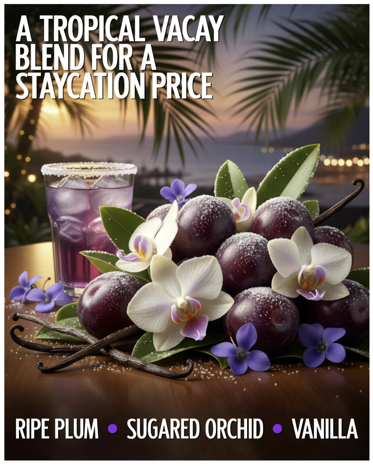 Nettoyant pour le corps Prune mûre Côte du Soleil