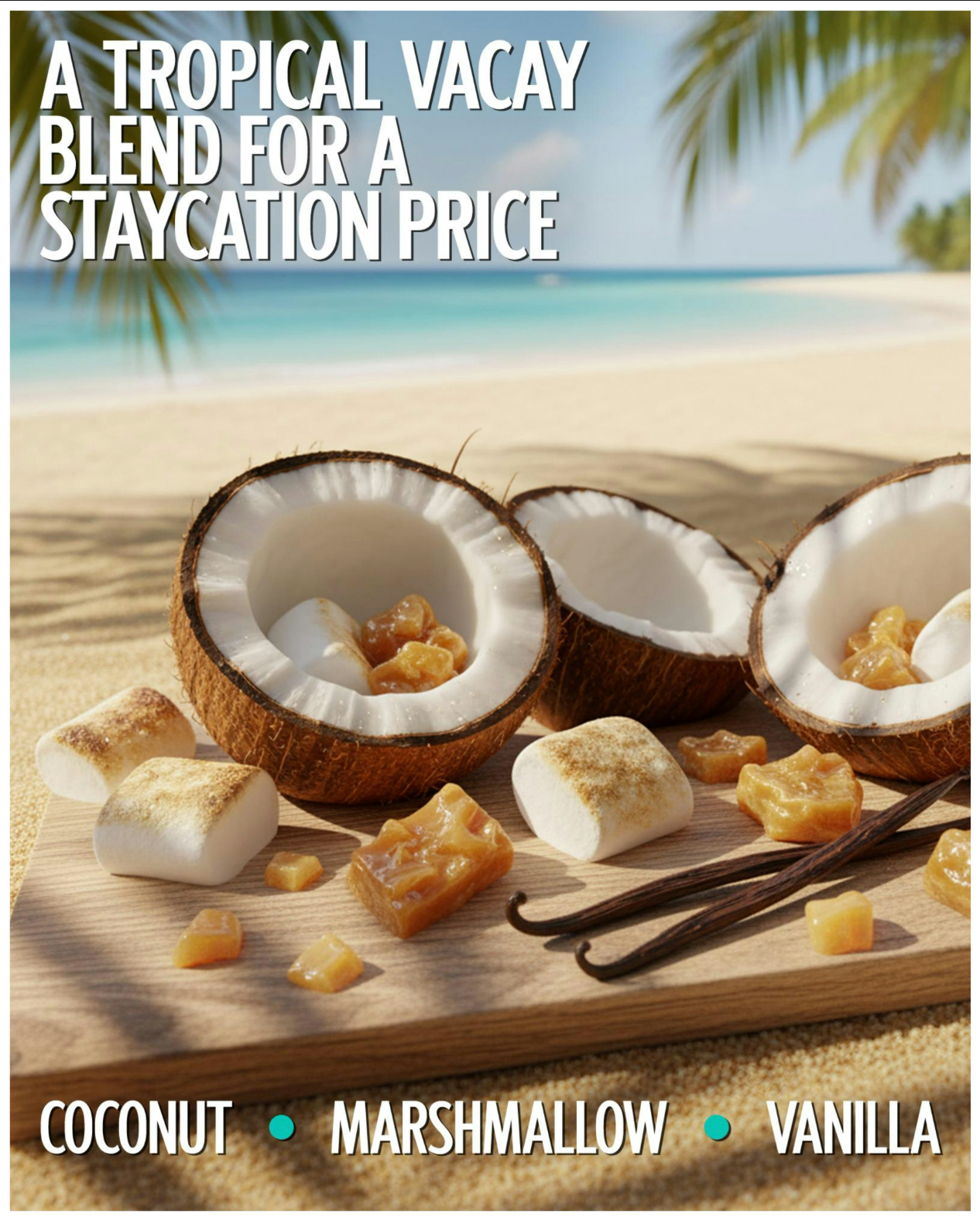 Brume corporelle à la noix de coco Côte du Soleil