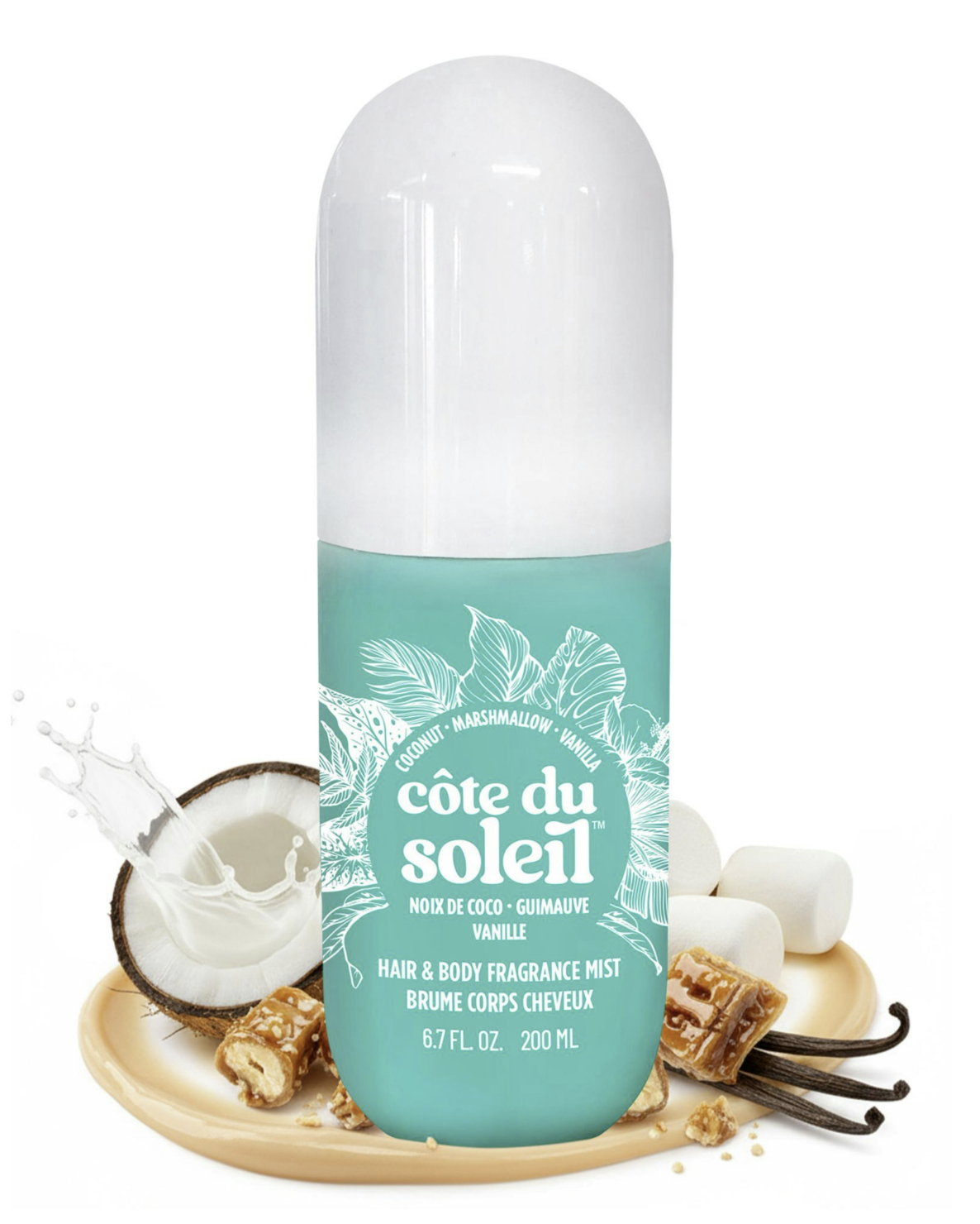 Brume corporelle à la noix de coco Côte du Soleil