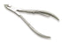 Cuticle Nipper - Half Jaw, Stainless Steel